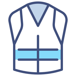 Safety cloth icon