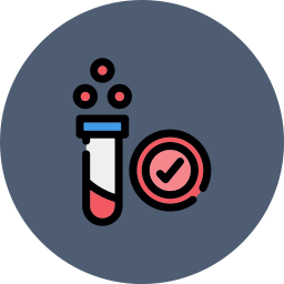 Blood test icon