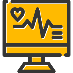 Heart monitor icon