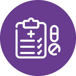 Medical prescription icon