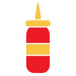 butelka ketchupu ikona