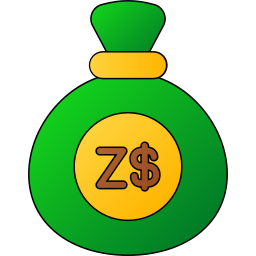 dolar zimbabwe ikona