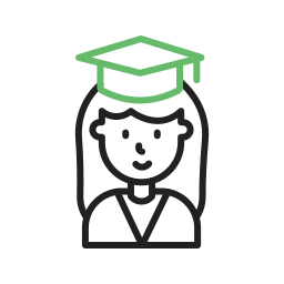 Graduated icon
