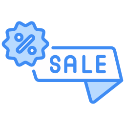 Sale sign icon