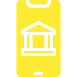 les services bancaires mobiles Icône