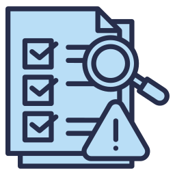 Risk assessment icon