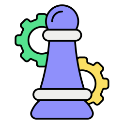 Strategy development icon