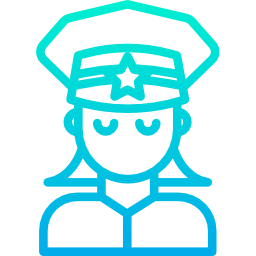 politieagente icoon
