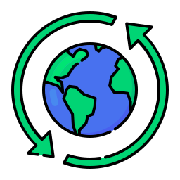 Earth cycles icon