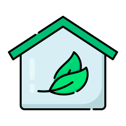 casa verde icono