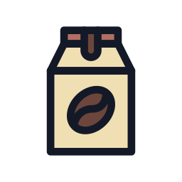 Coffee bag icon