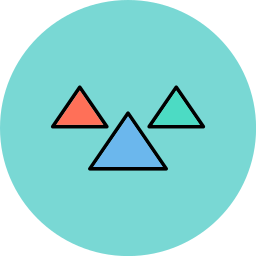 Triangles icon