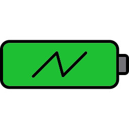 Charging battery icon