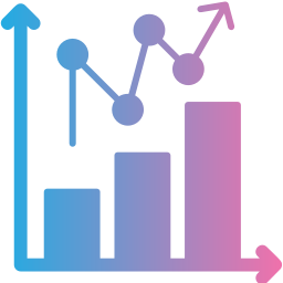 Statistical chart icon