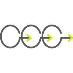 diagramme de processus Icône