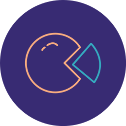 diagramme circulaire Icône