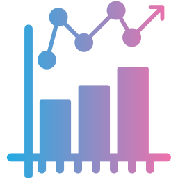 Statistical chart icon