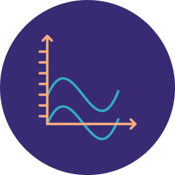 Wave chart icon