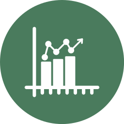 gráfico de barras Ícone