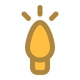장식 조명 icon