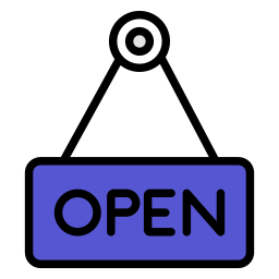 open bord icoon