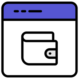 Online payment icon