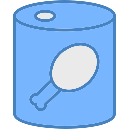 Canned food icon