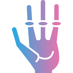 buitenaardse hand icoon