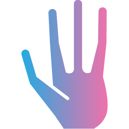 außerirdische hand icon