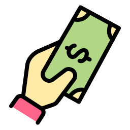 Cash dollar icon