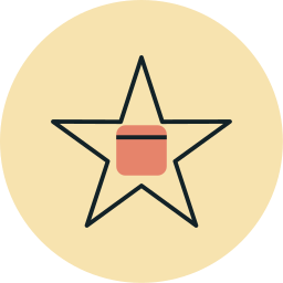 estrella icono