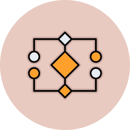 Data modelling icon