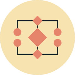 Data modelling icon