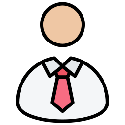 Office worker icon