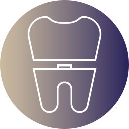 corona de diente icono