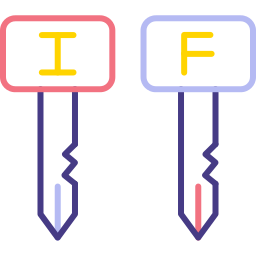 clave externa icono