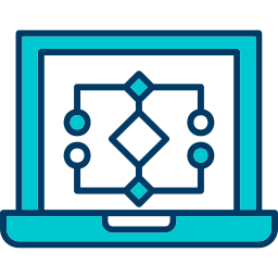 Data modelling icon