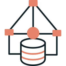 Data flow icon