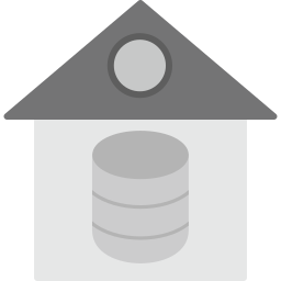 almacén de datos icono