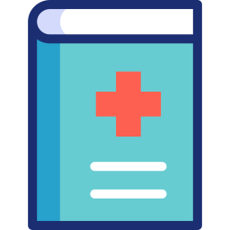 Medicine book icon