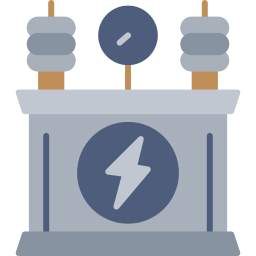 Power transformer icon