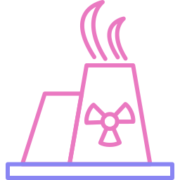 rozszczepienia jądrowego ikona