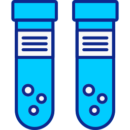 Test tubes icon