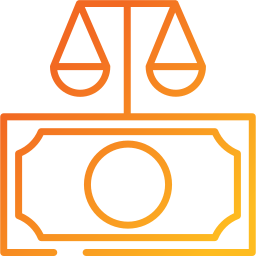 Financial law icon