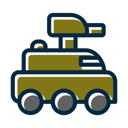 tanque do exército Ícone