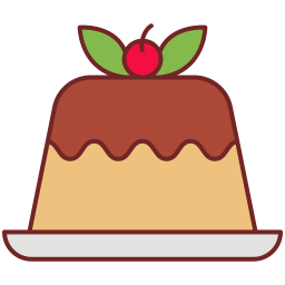 torta di gelatina icona