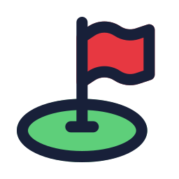 Flag pole icon