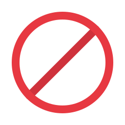 Stop sign icon