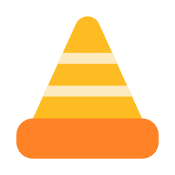 Traffic cone icon