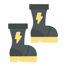 Protective footwear icon